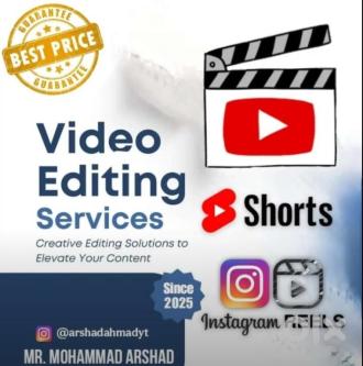 Video Editing + Thumbnail Design | First Thumbnail ₹20 Only! in Surat - Image 1