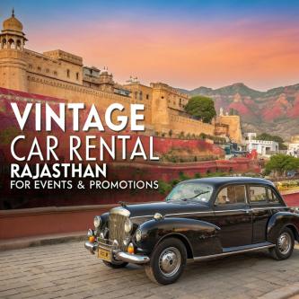 Vintage Car Rental Rajasthan for Events & Promotions in Jaipur - Image 1