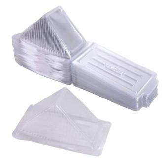 WADEES 100 Pcs Disposable Sandwich Packaging Box, … in Singapore - Image 1