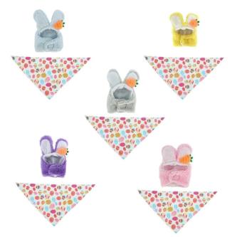 WMMB Easter Geese Dress Set Scarf Rabbit Hat Accessories … in North-Eastern Islands - Image 1