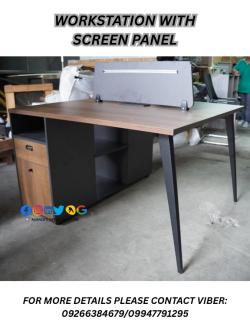 WORKSTATION WITH SCREEN PANEL in Binondo - Image 2