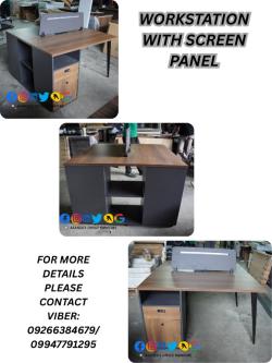WORKSTATION WITH SCREEN PANEL in Binondo - Image 7