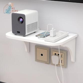Wall-Mounted Shelf Router Stand Wooden Board in Singapore - Image 1