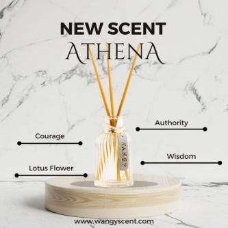 Wangy Athena Luxury Reed Diffuser Wisdom Courage Authority 100ml in Kajang - Image 1