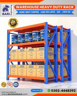 Warehouse Heavy Duty Rack | Steel Racks Factory in Pakistan in Kamālia - Image 2