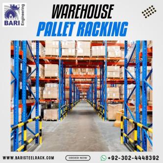 Warehouse Pallet Racking | Pallet Rack | Gangway Pallet Rack in Lahore - Image 1