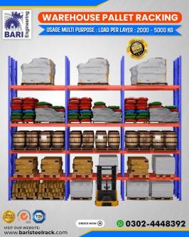 Warehouse Pallet Racking | Pallet Racking |Pallet Racking System in Kasur - Image 2