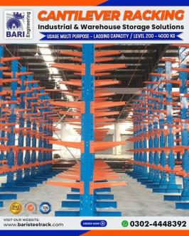 Warehouse Storage Rack | Textile Storage Rack | Fabric Roll Stor in Lahore - Image 2
