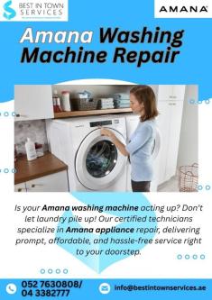 Washing Machine Repair - Amana Brands & Models in Dubai - Image 1