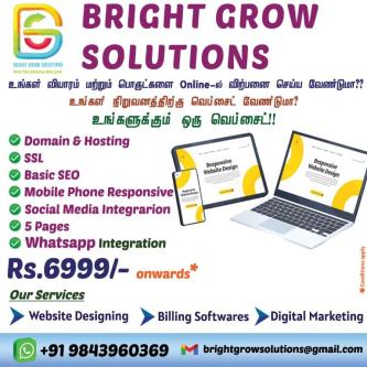 Website Designing and Billing software Services in Pasumalai - Image 2