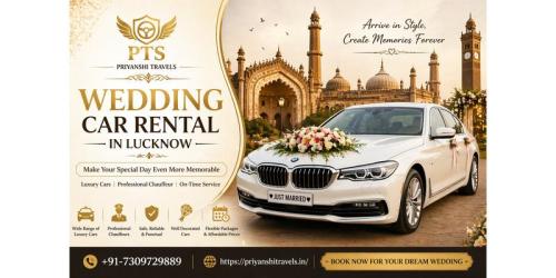 Wedding Car Rental in Lucknow for Celebrity Style Entry in Lucknow - Image 1