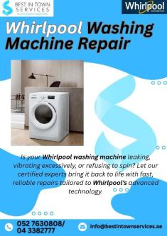 Whirlpool Washing Machine Showing Error Codes We Fix it! in Dubai - Image 1