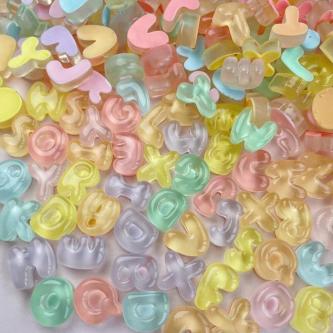 [WillBeRedM] 20Pcs Mini Letters Mixed Resin Accessories … in Kuala Lumpur - Image 1