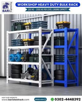 Workshop Heavy Duty Bulk Rack | Workshop Rack | Workshop Storage in Lahore - Image 2