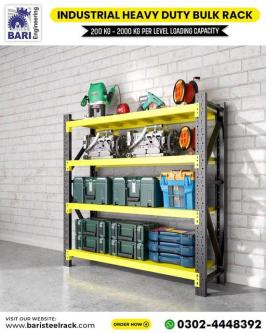 Workshop Heavy Duty Bulk Rack | Workshop Rack | Workshop Storage in Lahore - Image 4