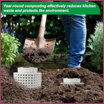 Worm Farm Composter Moisture-control Mesh Compost Bucket … in Singapore - Image 1