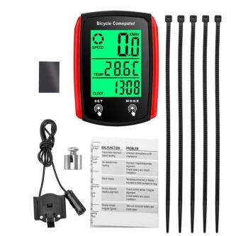 XANES Waterproof Bicycle Computer LCD Display Wired … in Canberra - Image 1
