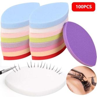 XIANEE 100PCS Beginner Lash , Eye Shape Sponge Soft False … in Shah Alam - Image 1