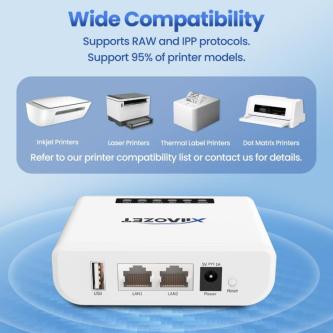 Xiiaozet Wireless USB Server Share USB Device like Printer, … in Singapore - Image 1