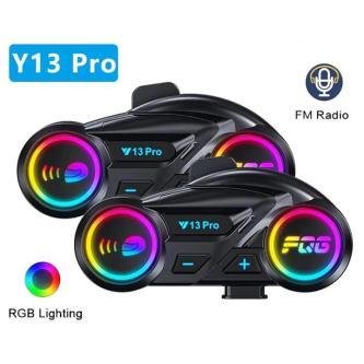 Y13Pro Motorcycle Helmet Bluetooth Headset Intercom … in Gold Coast - Image 1