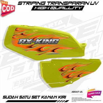YAMAHA RX KING TRANSPARENT VARIATION STRIPING COOL SIMPLE … in Kuang - Image 1