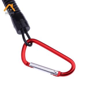 ZN Retractable Spring Elastic Rope Hook Security Gear Key … in Taman Johor Jaya - Image 1