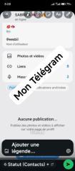 Paramètres du compte