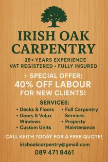 carpentry service in Dublin - Image 1