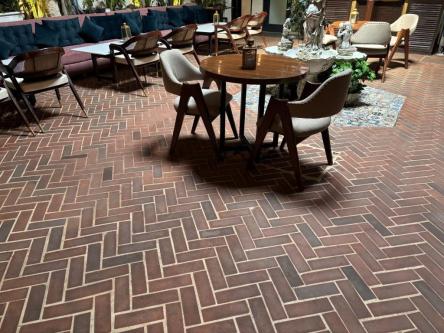 red brick floor tile in Noida - Image 1