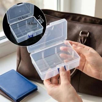 [snowsumptuous] Rectangular Plastic Storage Box Dustproof … in Singapore - Image 1