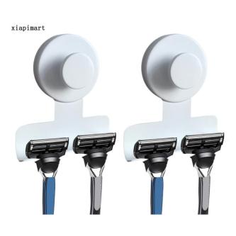 {xiapimart} No Tool Razor Holder Anti Drop Razor Hook 2pcs … in Singapore - Image 1